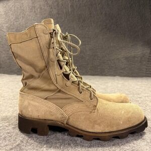 Vtg Ro Search Combat Boots‎ Mens 7 Narrow Suede Hot Desert Military Tactical 90s